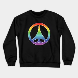 Peace B1 Bomber Crewneck Sweatshirt